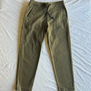 Levi's Olive Green Drawstring Pull-On Pants - Boys Size Small (28Wx26L)